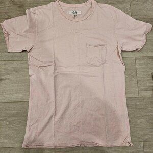 Rag & Bone Miles Principal Jersey Tee - Light Pink - XS